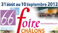 Foire Châlons-en-Champagne. Du 31 août au 10 septembre 2012 à Châlons-en-Champagne. Marne. 